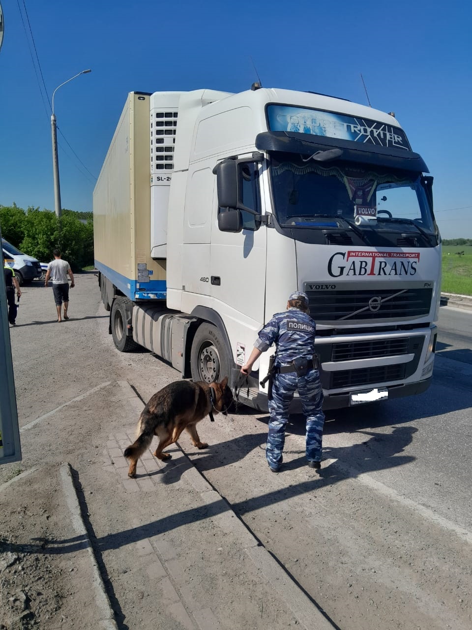 Проведение весогабаритного контроля в Новосибирской области